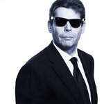 Blues Brothers Band Musiker Portrait schwarz weiß Wien – ausdrucksstarkes Künstlerportrait WILKE
